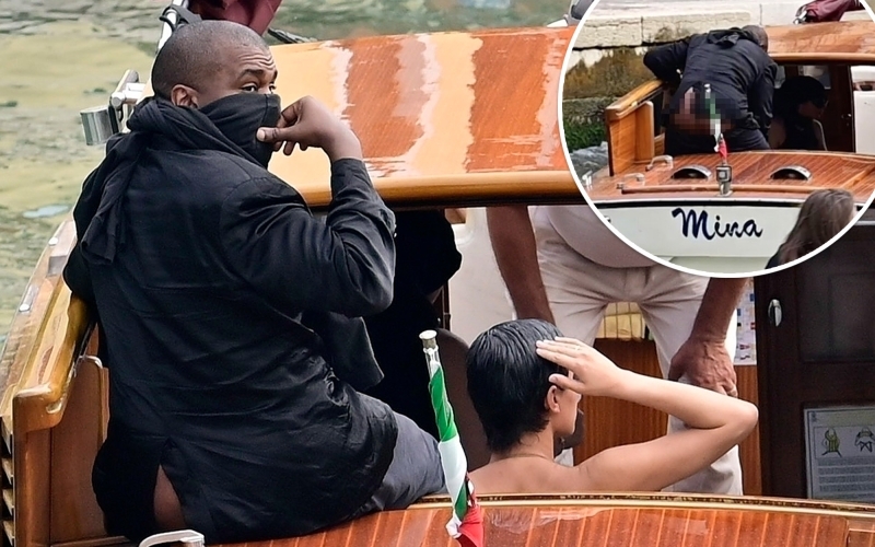 Kanye West, Bianca Censori Banned By Italian Boat Company After Indecent Exposure