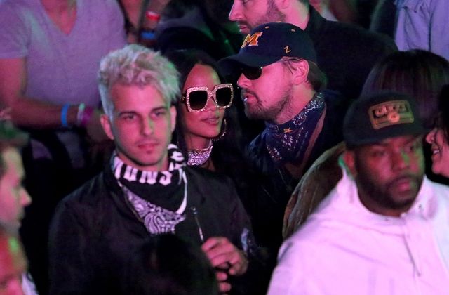 Leonardo DiCaprio and Rihanna Get Romantic at Coachella