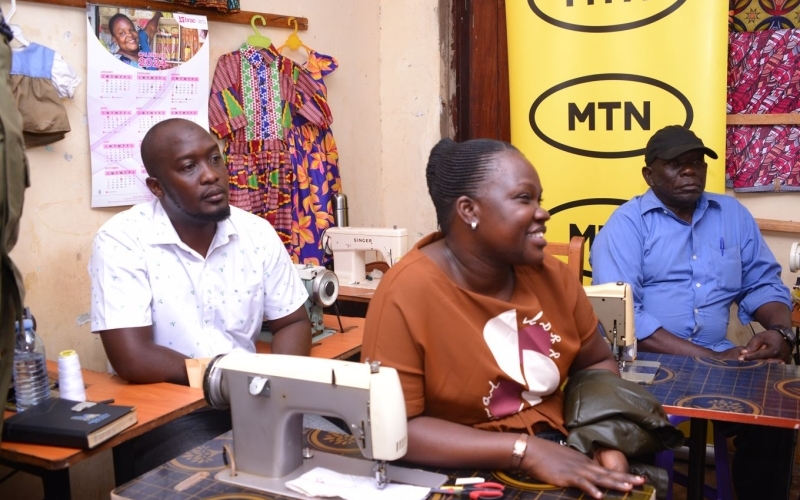 MTN Uganda bolsters community empowerment with strategic support to Nottingham Trent Skilling Center
