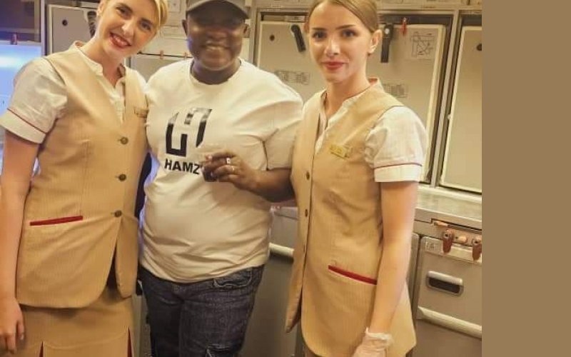 Full Figure Excited With Maiden First Class Flight