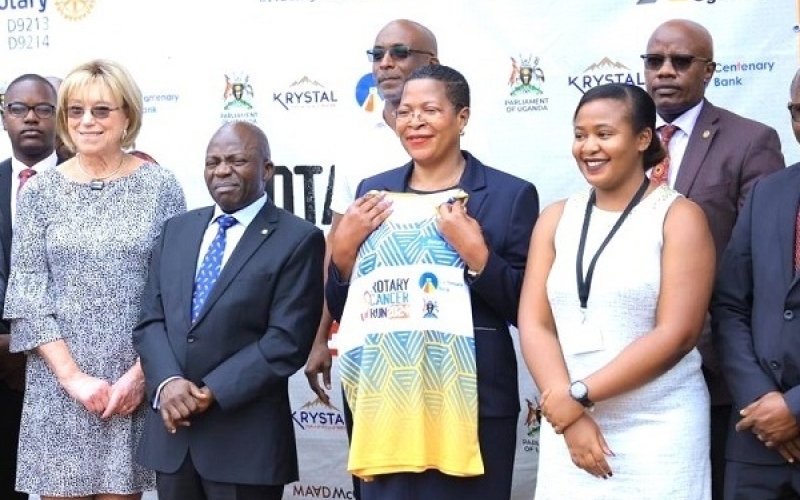 Parliament commits Shs1 billion for cancer centre as Speaker Among launches Rotary Cancer Run 2024