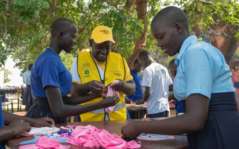 MTN Uganda staff, partners Enhances digital tools and infrastructure to Ariwa Secondary School in 