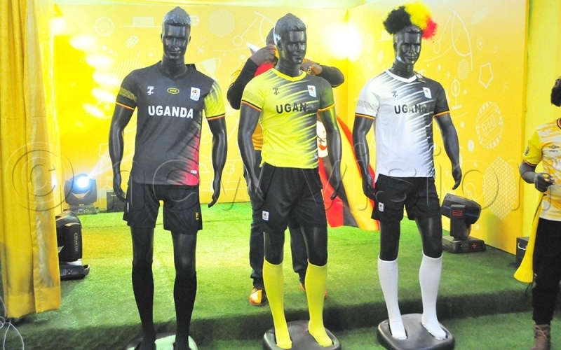 MTN Unveils New Uganda Cranes Jersey