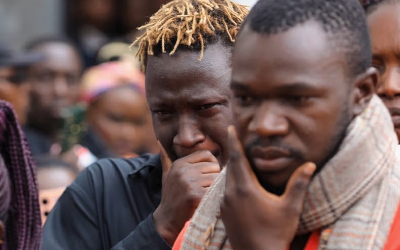 Artists Join Gravity Omutujju for His Mother's Burial