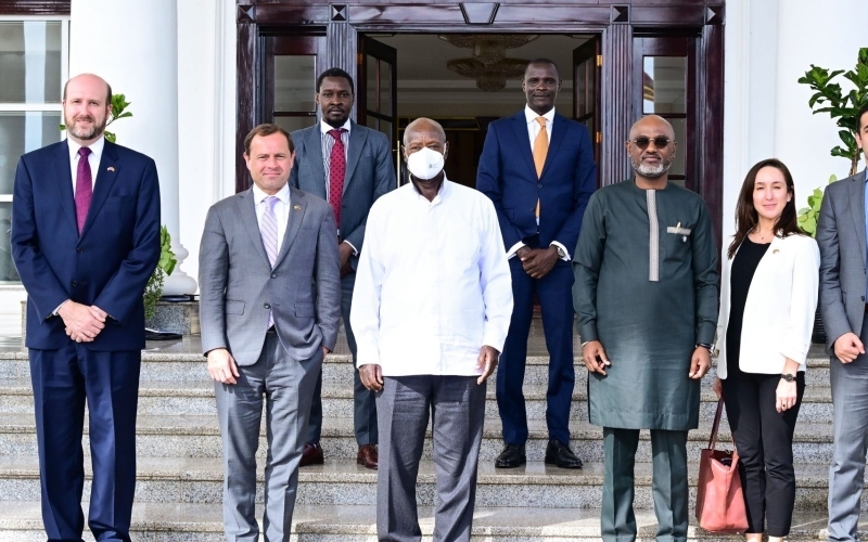 President Museveni Meets US Special Envoy for Sudan