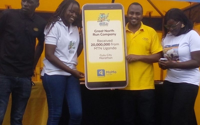 MTN Uganda Contributes UGX 20 Million to Support the Inaugural Gulu City Marathon