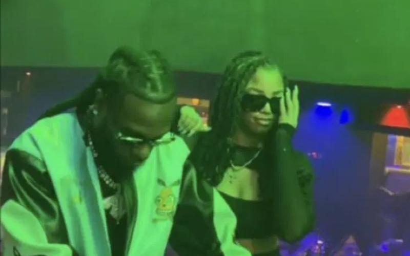 Burna Boy and Chlöe Bailey spark romance rumours