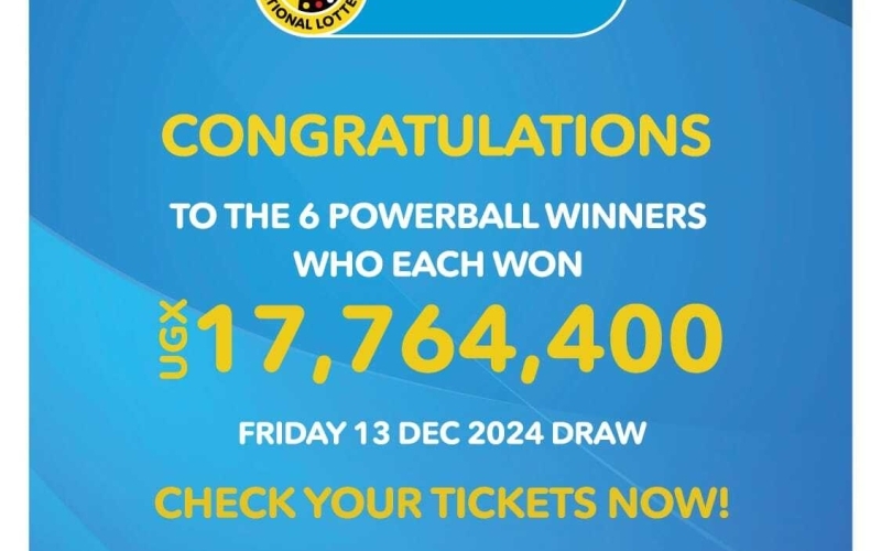 Uganda National Lottery Powerball Winners Urged To Claim Prizes