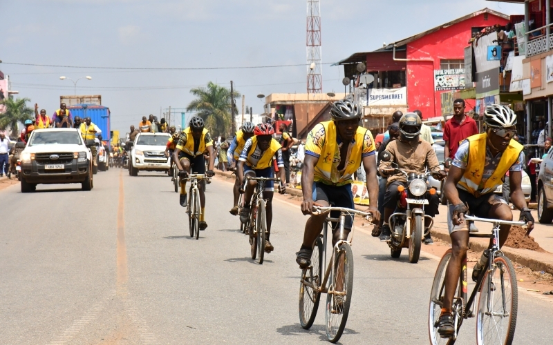 Odoto and Luganda Defend MTN Busoga Cycling Crowns in Thrilling 175km Showdown