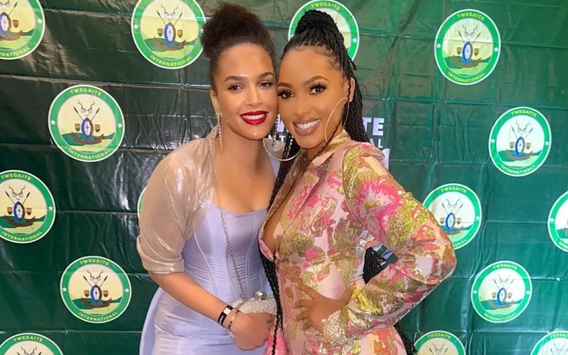 Spice Diana Praises Chameleone's Ex-Wife, Daniella Atim, After Meeting In USA