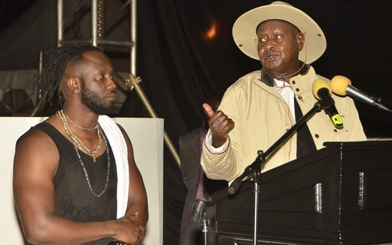 Museveni Disappointed in Bebe Cool Over Unused Recording Studio