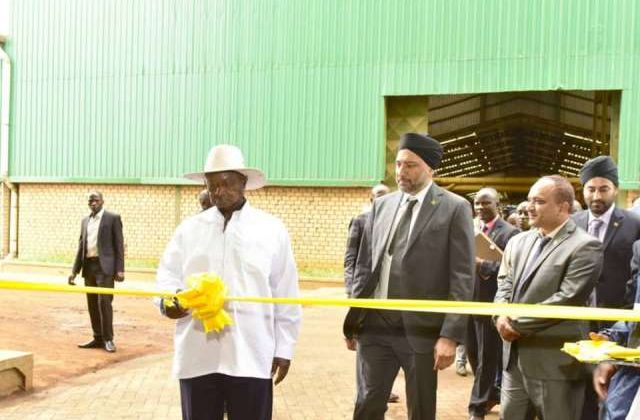 We are on right track of industrialization- President Museveni tells Ugandans