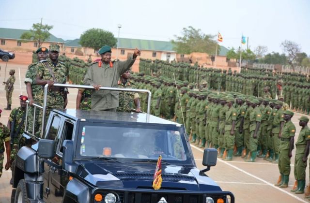 President Museveni commends LDU Trainees for being a disciplined force