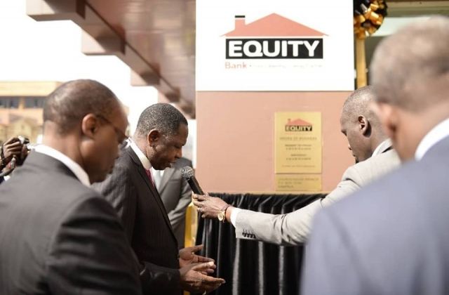Church house officially opened, Equity bank rents 3 floors