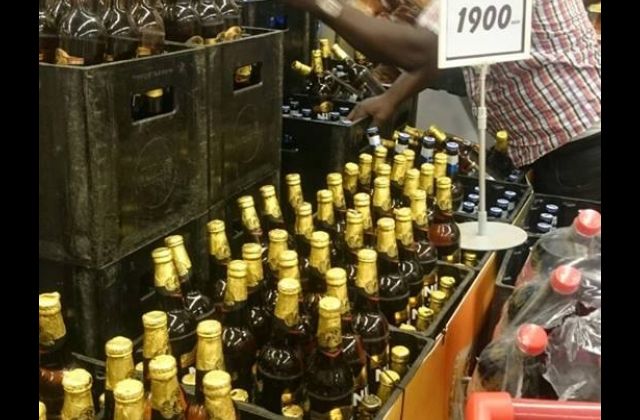 Drama at Shoprite Stores as Ugandans fight for Beer