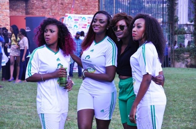 Hot Sexy Girls That Turned Up For Celebrity Match — Photos
