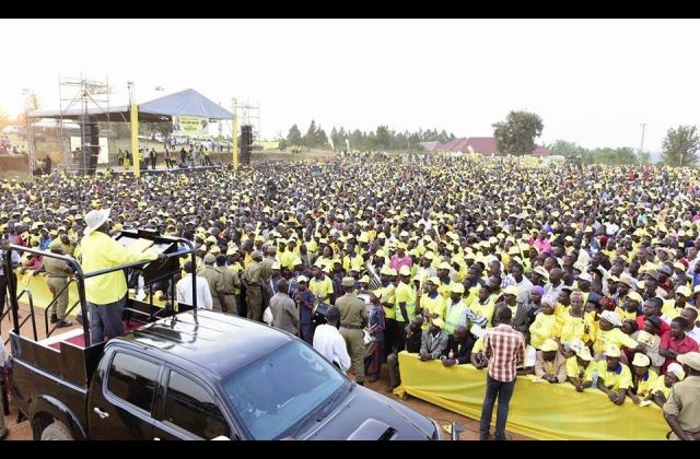 President Museveni Promises Infrastructural development in Ssembabule