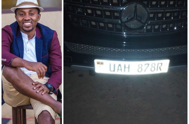 Comedian Bujjingo Hannington Parades New Ride