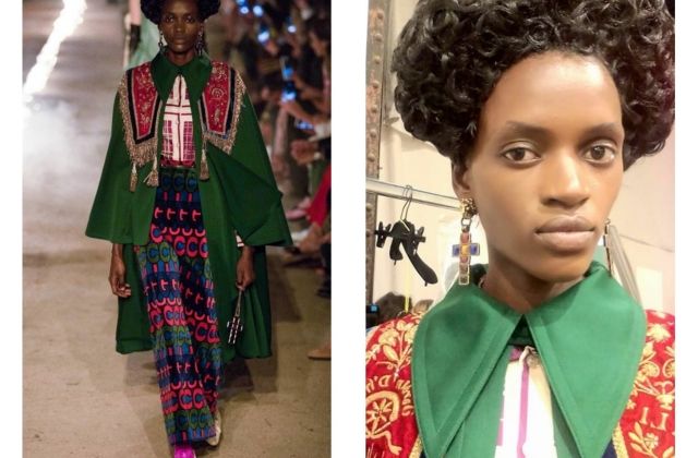 Aketch Joy Winnie Makes European Debut Walking For Gucci.