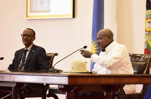 Presidents Museveni, Kagame Deny Reports of Soaring Relations