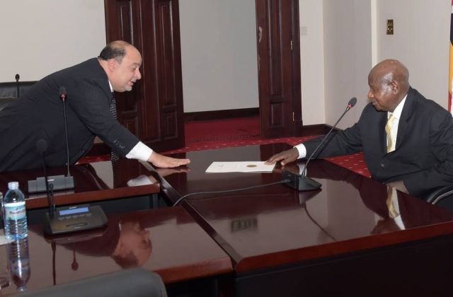 Egypt’s EL-Sisi and Museveni in Business Talks