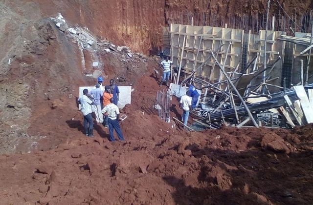 Police Begins Investigations Into The Collapsed Kansanga Flat That Claimed Five Lives