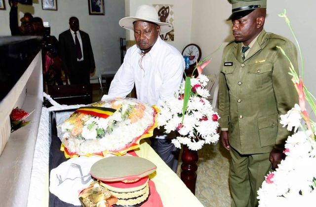 He was a very brave fighter; Museveni mourns the late Maj. Gen. Julius Oketta - Photos