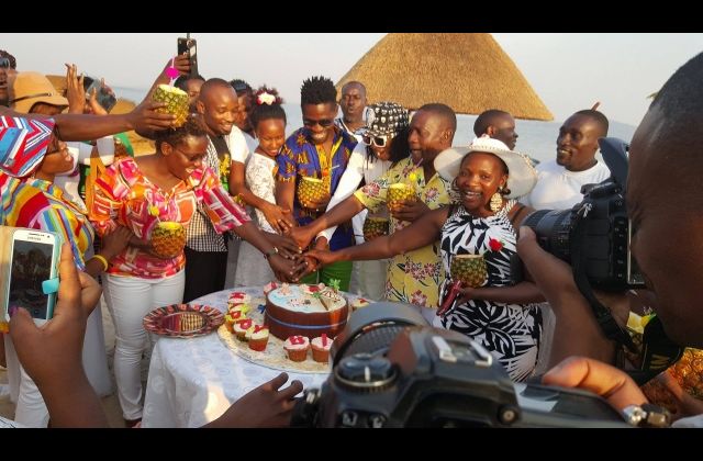 Watch Video — Fans Storm Bobi Wine’s Home As Birthday Surprise