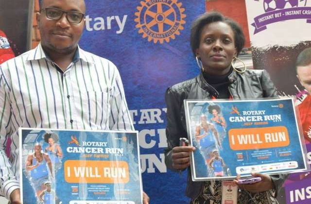 Kagwirawo Contributes 1.5 Million Towards Rotary Cancer Run 2019