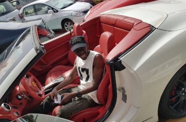 City Tycoon SK Mbuga Buys A Brand New Ferrari
