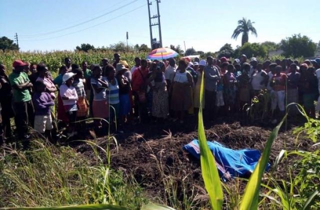 Woman murdered, body dumped in maize garden