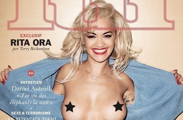 Rita Ora Flashes Pink Nipples On Lui Magazine Cover