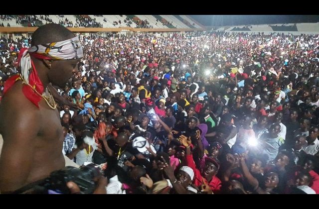 Photos — Eddy Kenzo Fills Stadium In Guinea