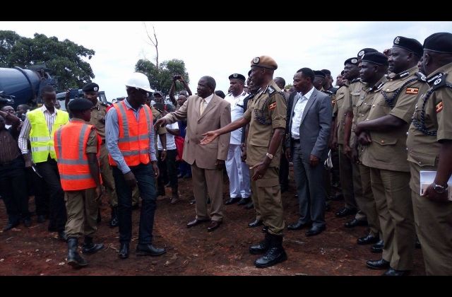 Minister Obiga Kania Launches 1000 housing Units for Junior Police officers at Naguru- Photos