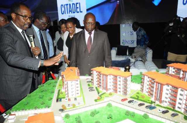 NSSF opens its 40-units residential housing project in Mbuya