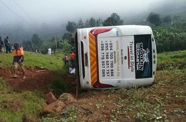 Two Dead in Kabale Bus Accident