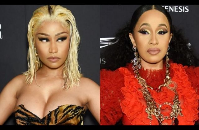 Cardi B and Nicki Minaj's BEEF Gets Ugly...As Two Rappers Fight