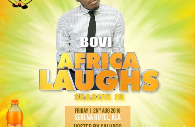 Celebrated Nigeria comedian Bovi is in town.