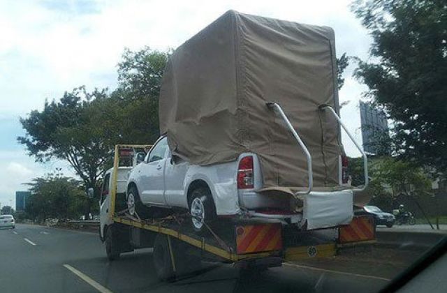 Pope’s Car Spotted Fuelling At Shell Jinja Road — See Pic