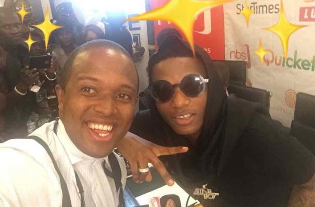 Urban TV’s Denzel Begs For Selfie From Wizkid