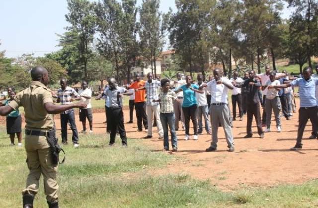 Several Youths Frustrated over failure to make Uganda police force recruitment list