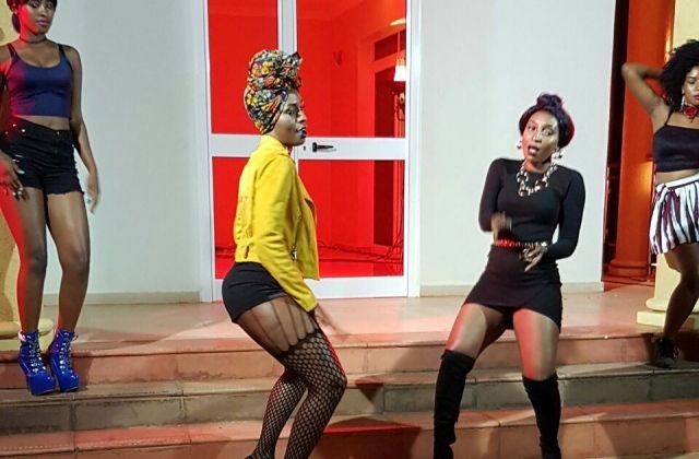 Cindy Sanyu Shoots Video With A Top Namibian singer