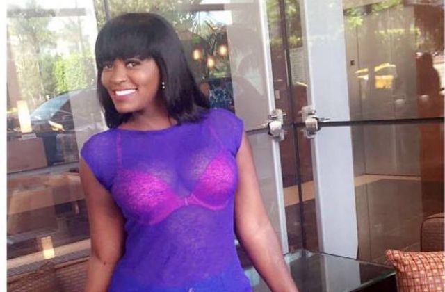 Winnie Nwagi Shows Those GIGANTIC BOOBS OF HERS In A See-Through Outfit