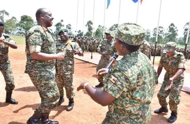 1,828 UPDF officers flagged off to Somalia