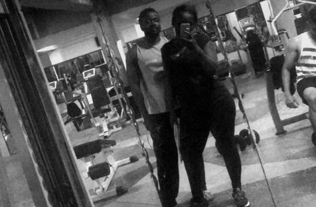 Winnie Nwagi Hits The Gym With Boyfriend