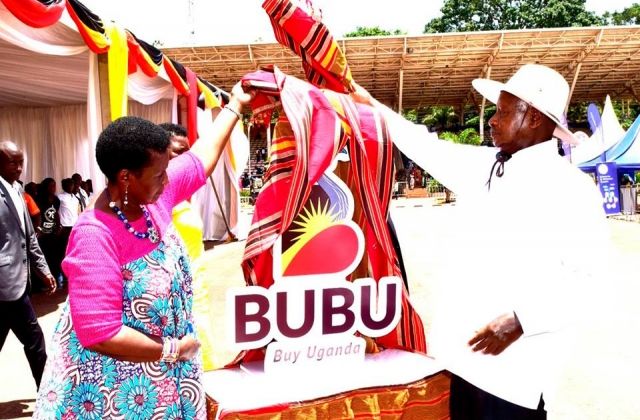 Museveni calls for support of local raw materials in support of BUBU