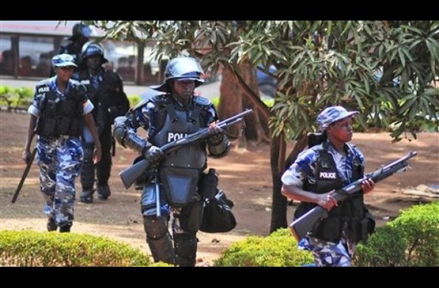 Police Heavily Deploys in Kampala ahead of Tuesday Parliamentary Age Limit Bill Debate