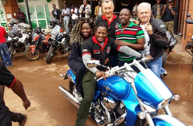 Angella Katatumba Appointed The Ambassador Of The Uganda Bikers.