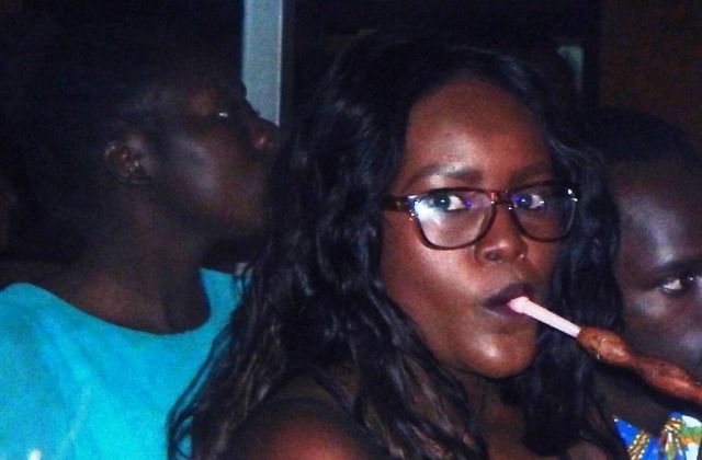 Former Miss Uganda Smokes Her Lungs Out With Shisha