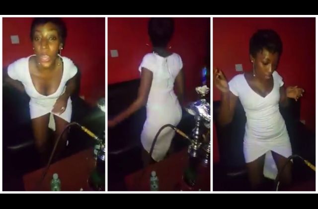 NTV’s Tinah Teise Gets High On Shisha … And Umm . . . She EXTREMELY Goes Horny — Video